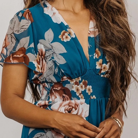 Baltic Born Floral Midi Dress - Picture 5 of 9